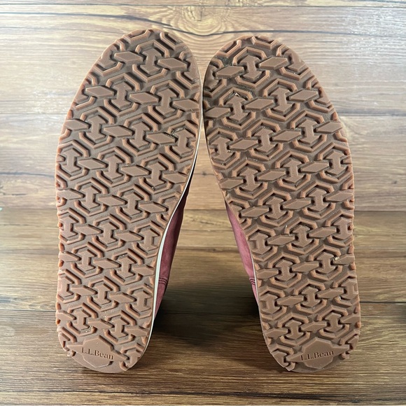 L.L. BEAN Mountainside Leather Boots High Top Sneakers Women’s Size 8 Shoes - Picture 8 of 10